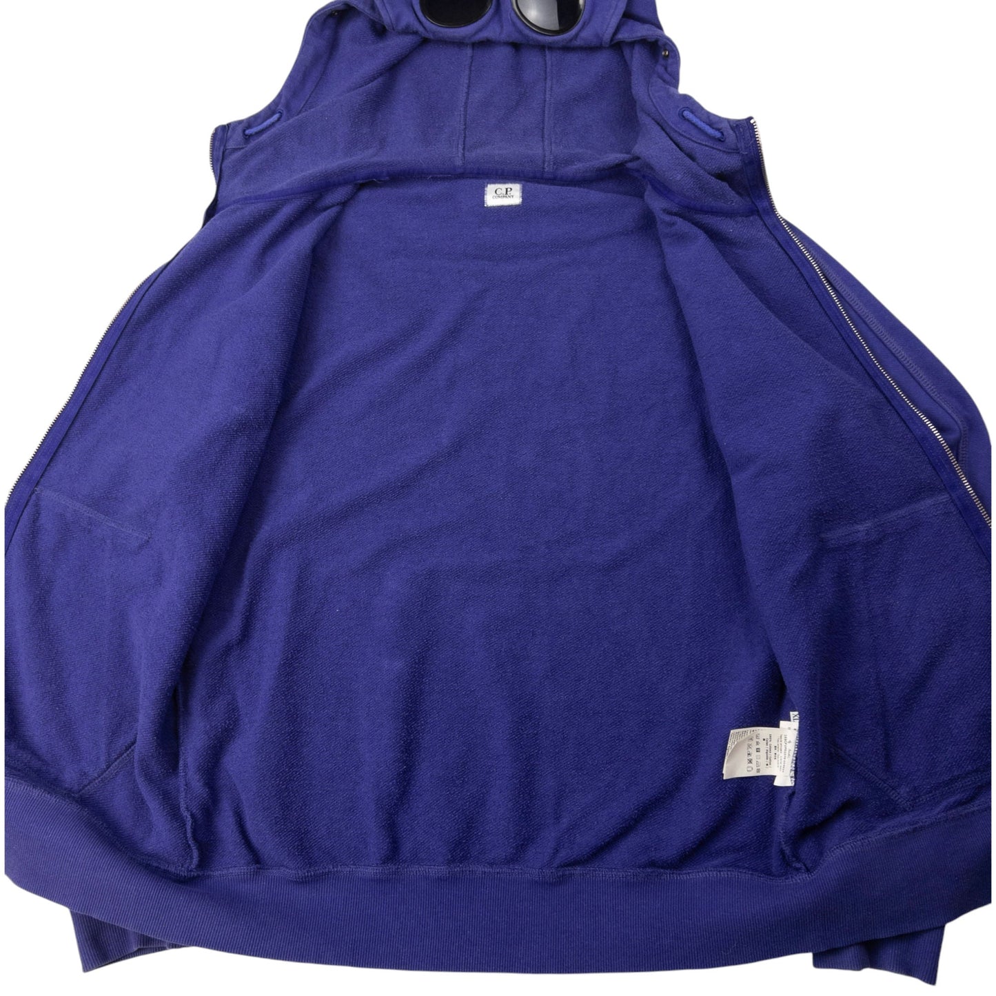Vintage CP Company Goggle Hood Zip Up Hoodie Size M