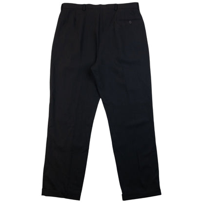 Vintage 90s YSL Yves Saint Laurent Trousers Size W34 | W34, Black