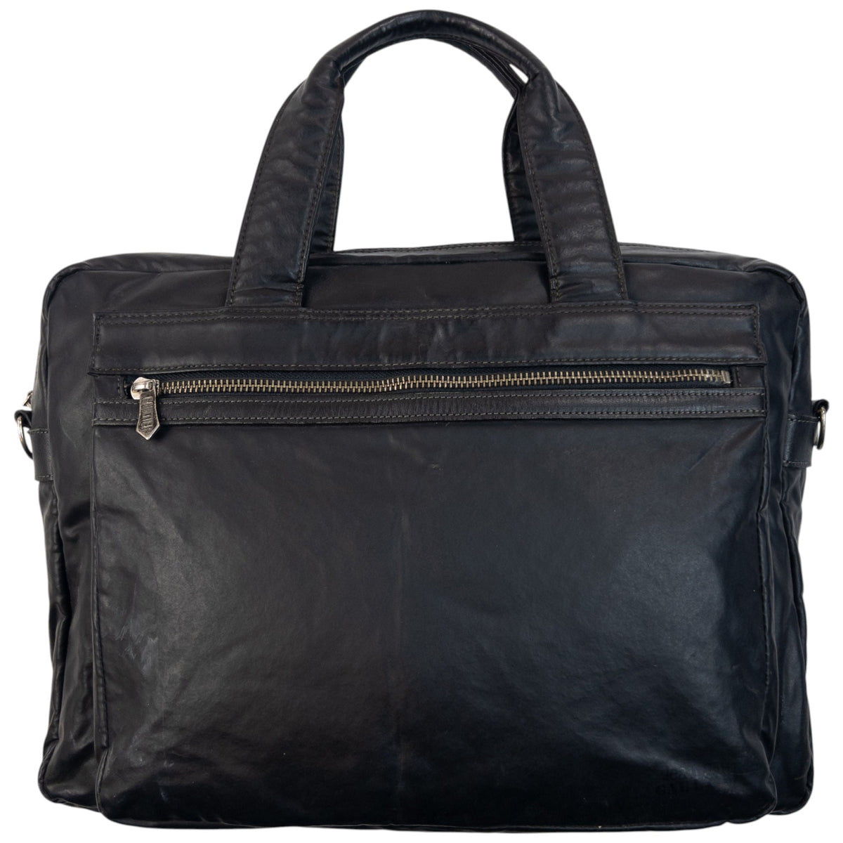 Vintage 2000s Jean Paul Gaultier Leather Handbag | O/S, Black