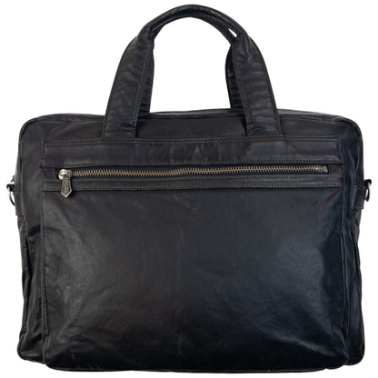 Vintage 2000s Jean Paul Gaultier Leather Handbag | O/S, Black