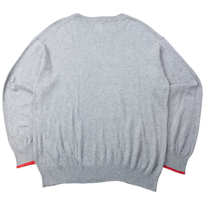 Vintage 2000s Frapbois By Issey Miyake Lightning Bolt Jumper Size M | Medium, Grey