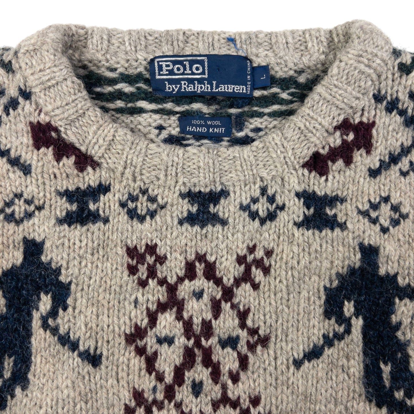 Vintage Polo Ralph Lauren Knit Jumper Size L