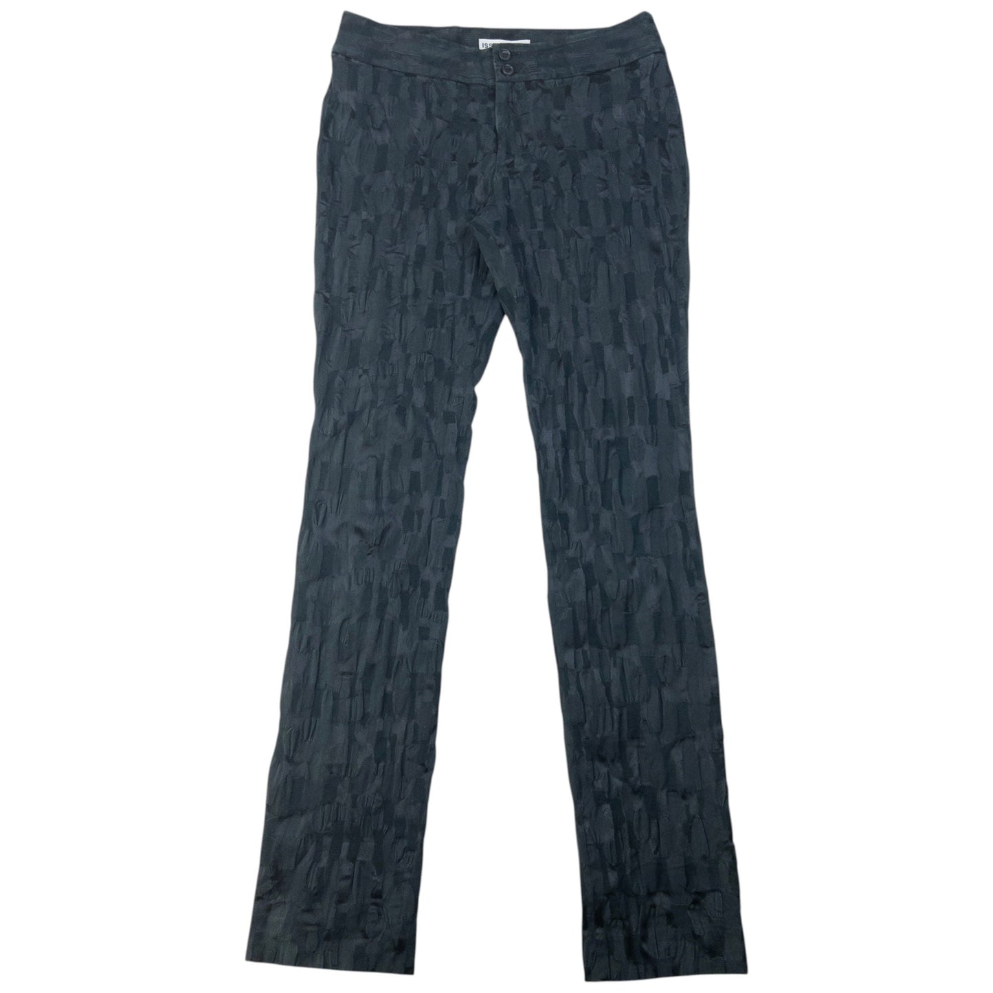 Vintage 90s Issey Miyake Textured Trousers Womens Size W30 | W30, Black
