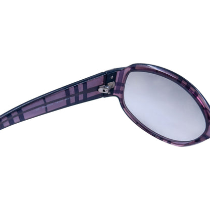 Vintage 2000s Burberry Nova Check Sunglasses | O/S, Purple