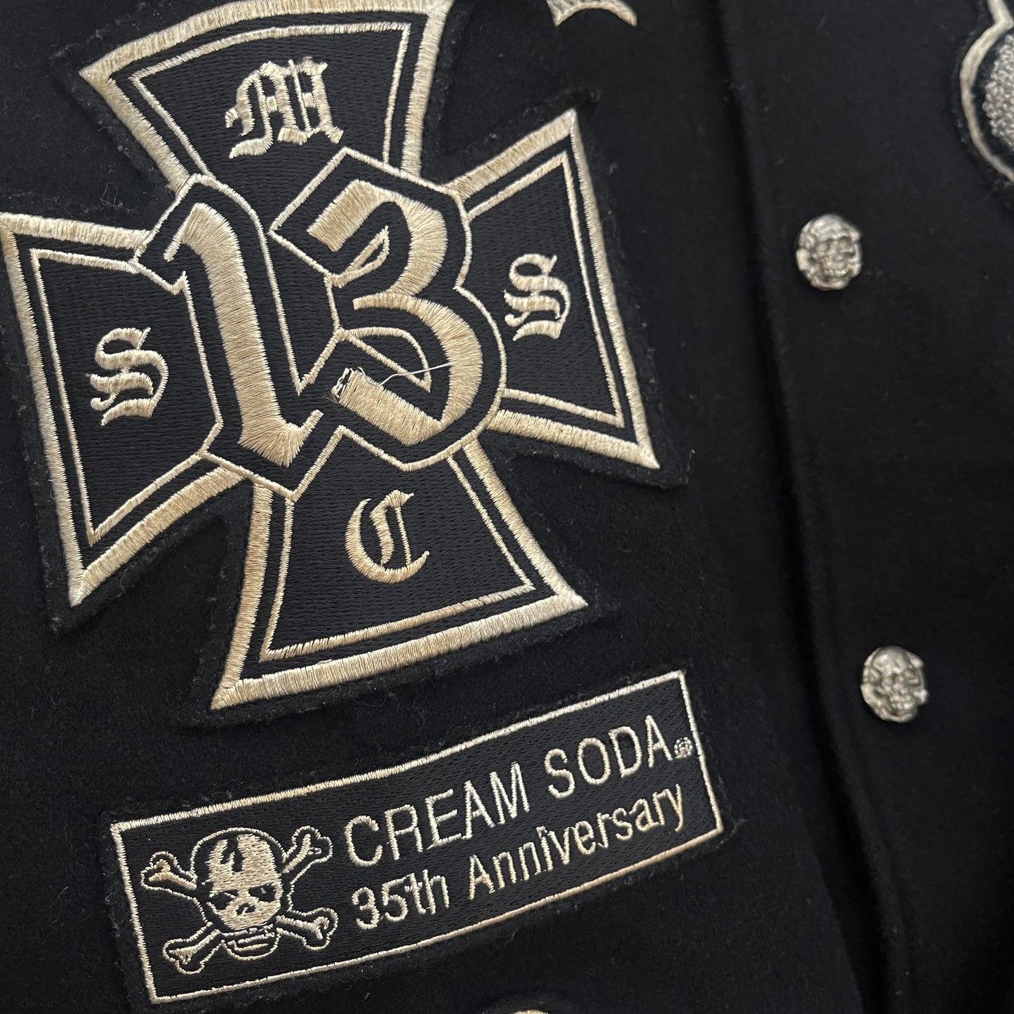 Cream Soda Varsity Jacket