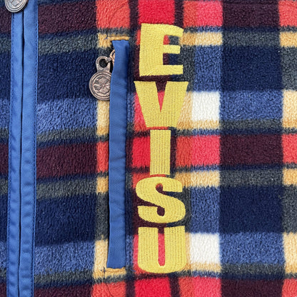 Evisu Tartan Fleece Jacket - L