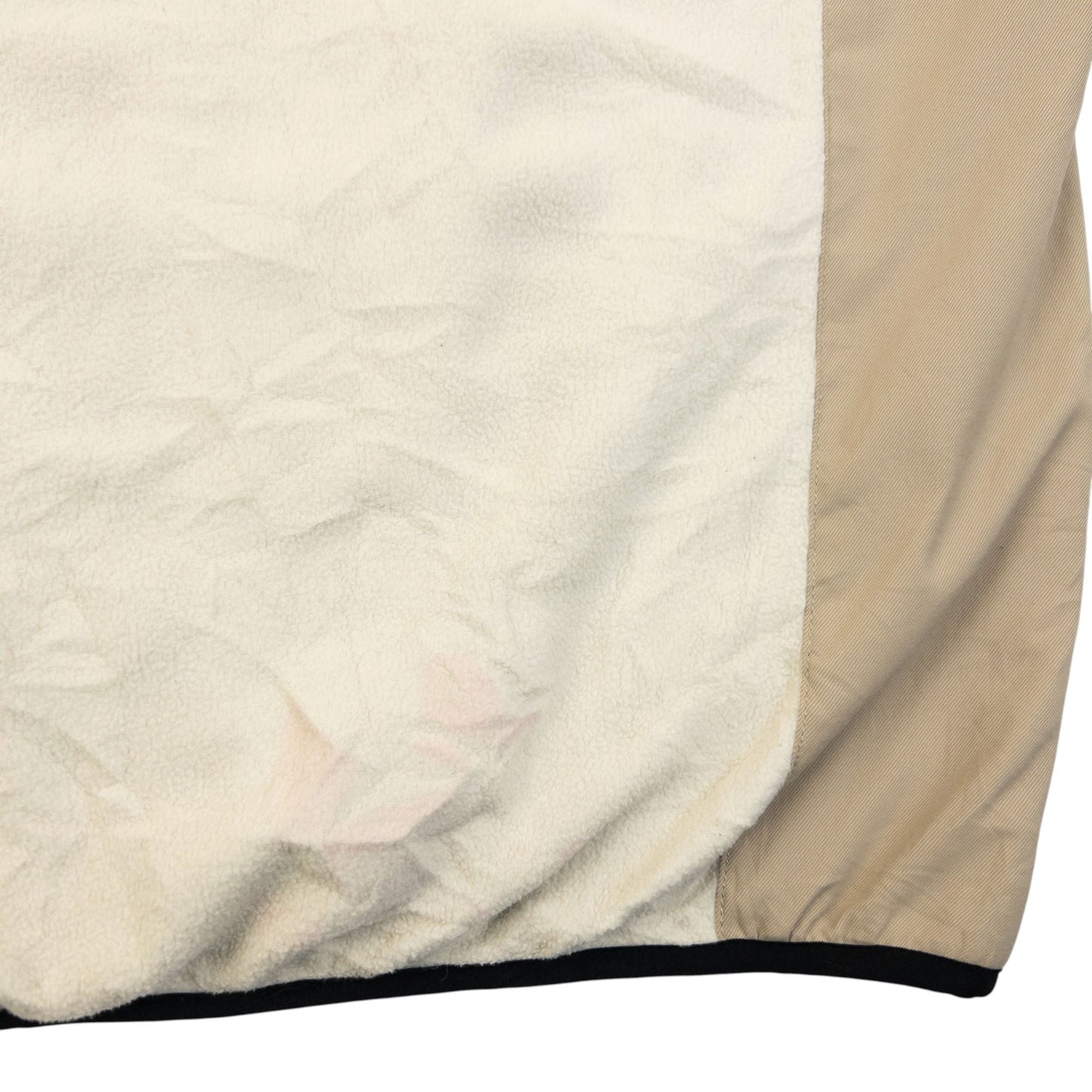 Vintage 90s Oakley Zip Up Fleece Gilet Size L | Large, Beige