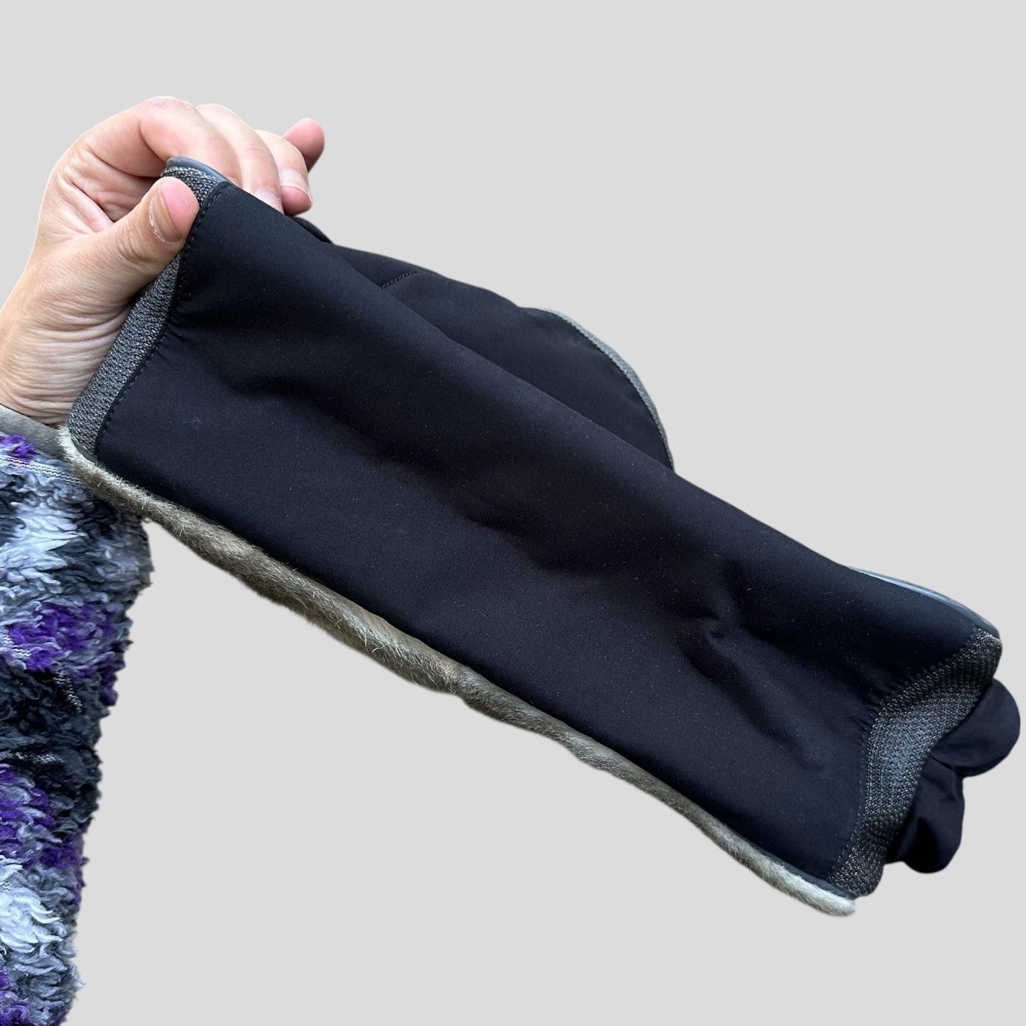 Prada Sport 2004 Eskimo Goat Fur Technical Handbag