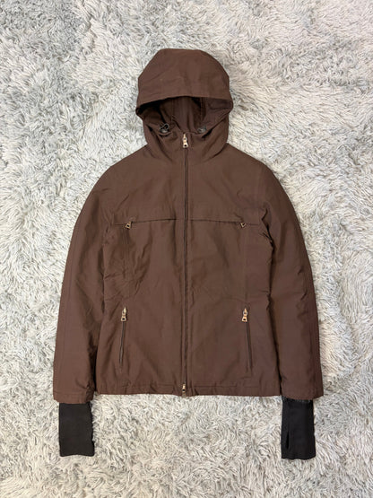Prada Sport AW00 Goretex Gloved Brown Multipocket Jacket - IT40 | O/S, Brown