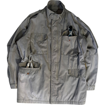 Maharishi 00’s Dragon Embroidered M-65 Field Jacket L | Large, Multicoloured
