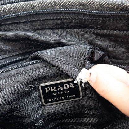 Vintage Prada Wool Cross Body Bag