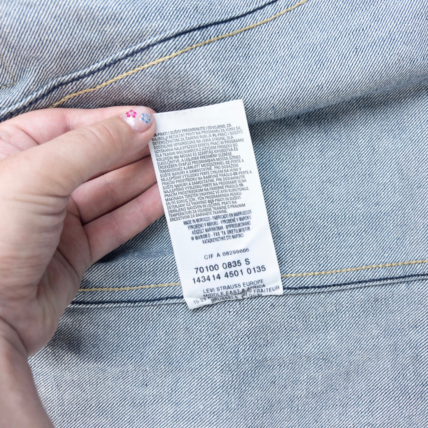 Vintage 2000s Levi's Engineered Garments Denim Jacket Womens Size S | Small, Blue