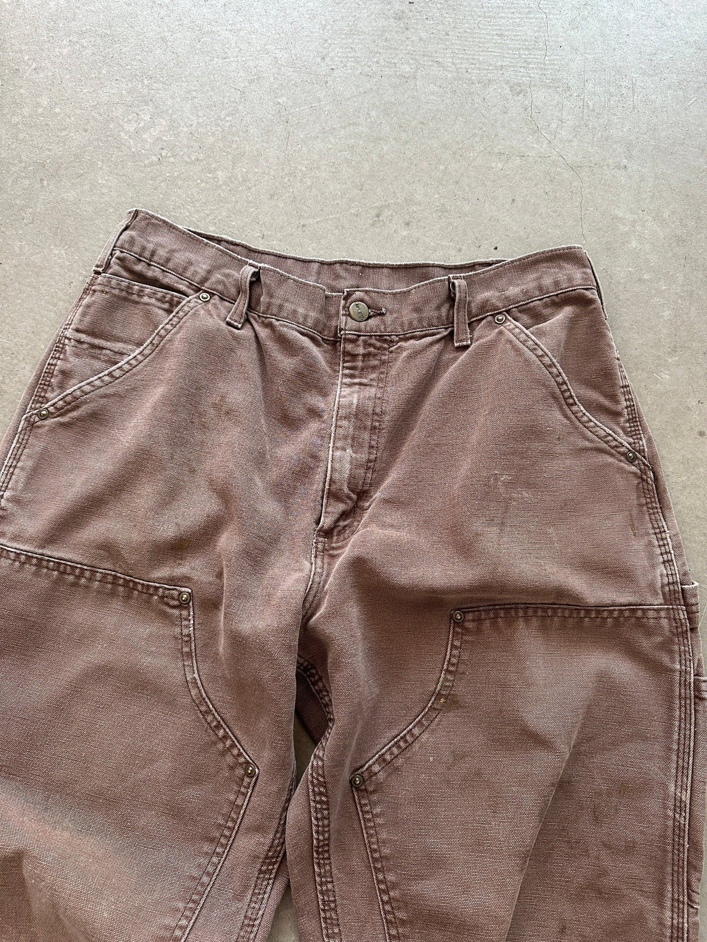Carhartt Double Knee Pants - 32 x 32 | W32, Red