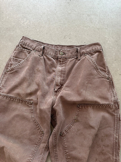 Carhartt Double Knee Pants - 32 x 32 | W32, Red