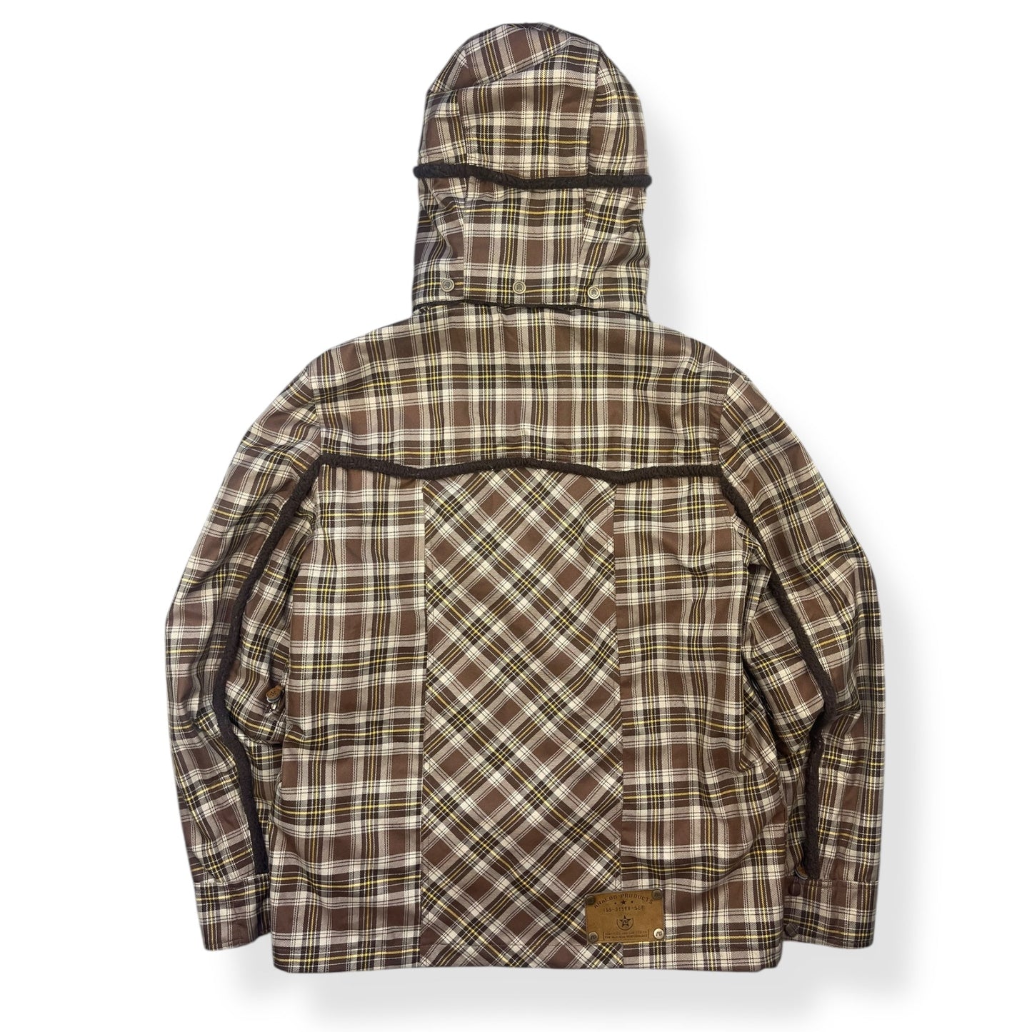 2000's Analog Plaid Trapper Hood Jacket (L) | Default Title, Multicoloured