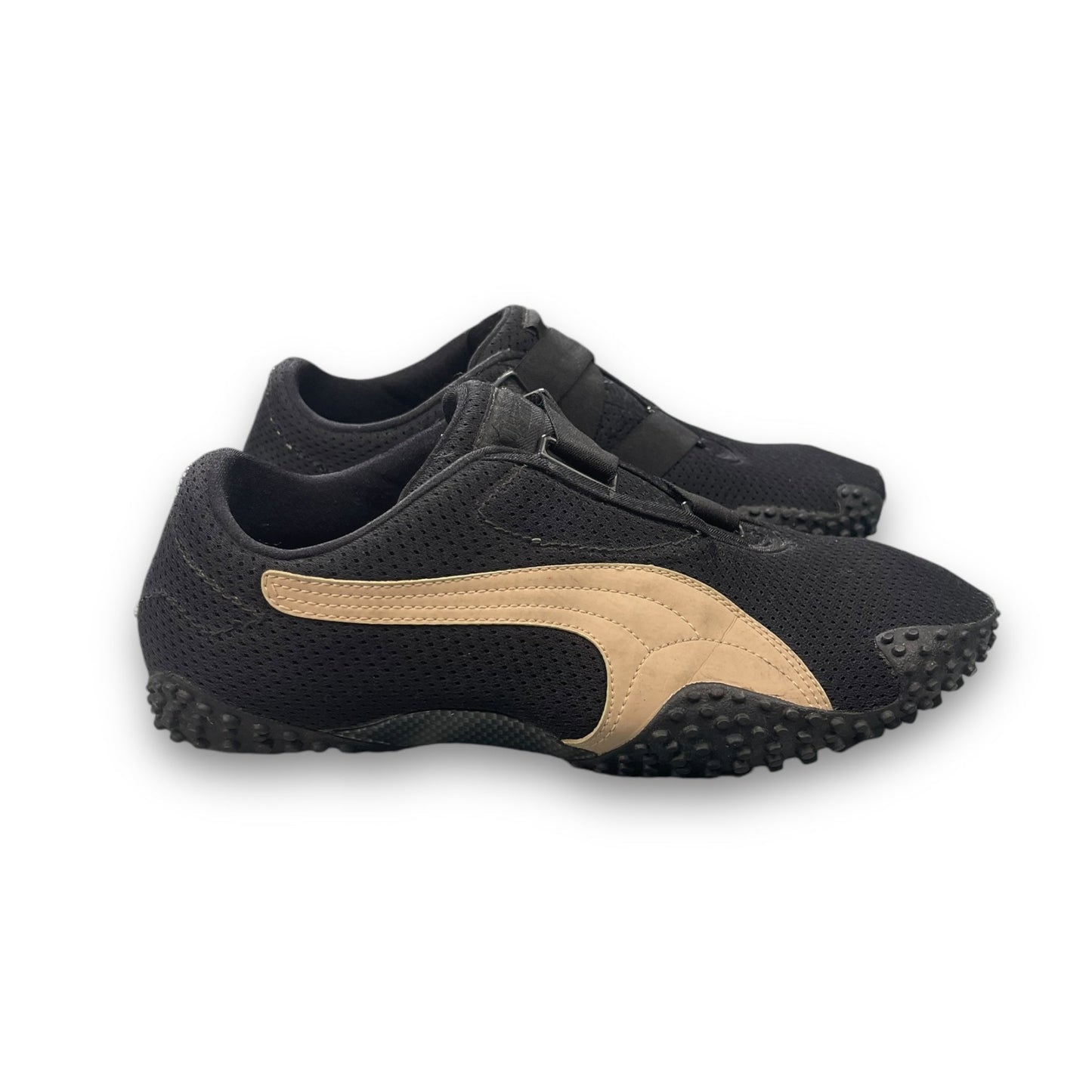 2005 Puma Mostro Mesh Black/Tan (UK7) | Default Title, Black