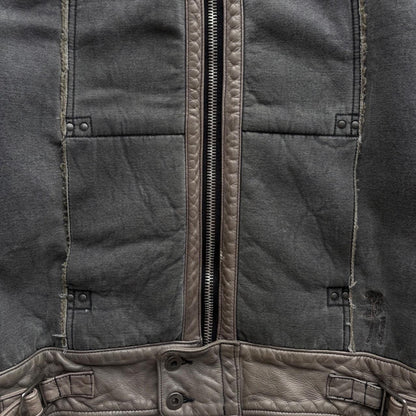 DIESEL SUEDE LEATHER JACKET | O/S, Cream