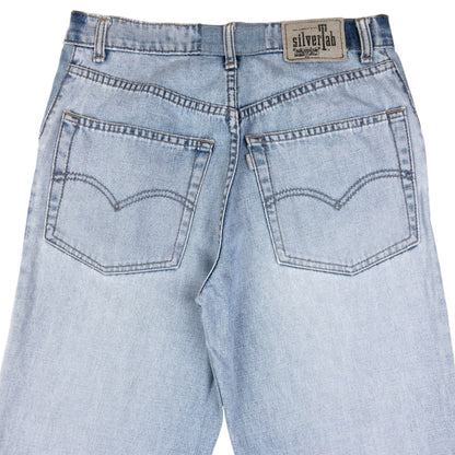 Vintage Levi's Silver Tab Flare Denim Jeans Size W29