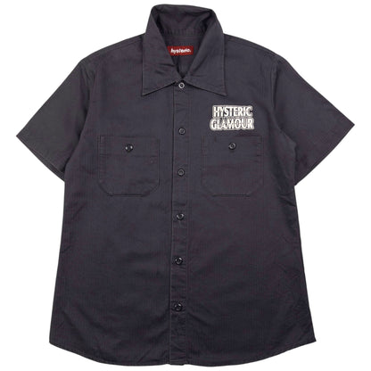 Vintage Hysteric Glamour Fever Graphic Button Up Shirt Womens Size S