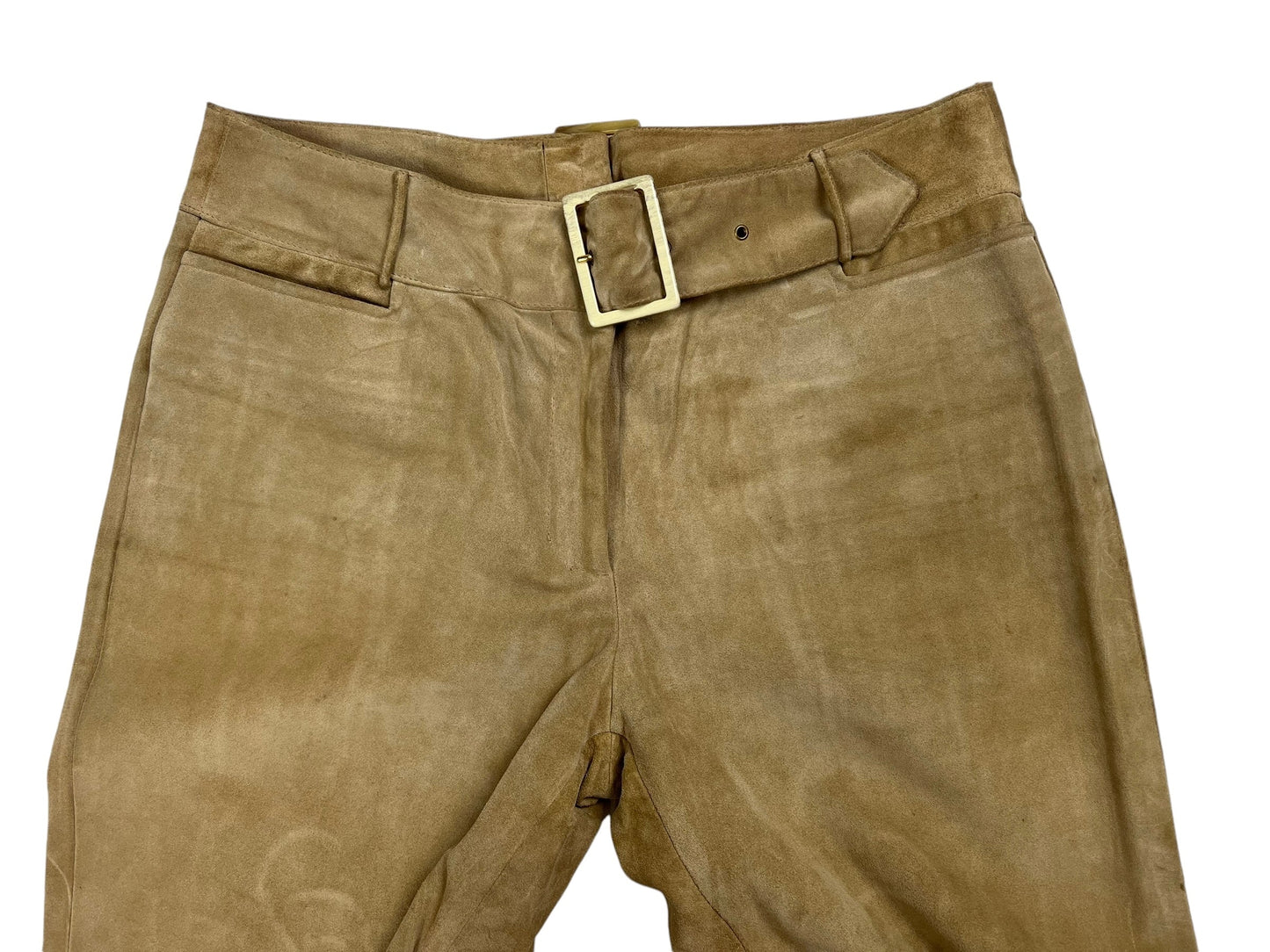 Dolce & Gabbana vintage suede trousers