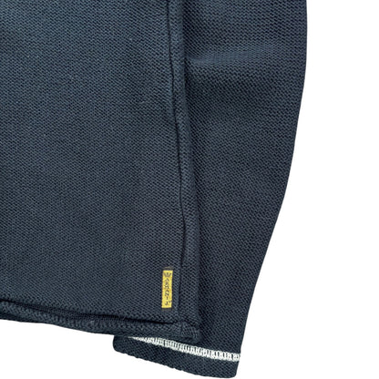 Armani Jeans 00’s Heavyweight Cotton Knit M | Medium, Black