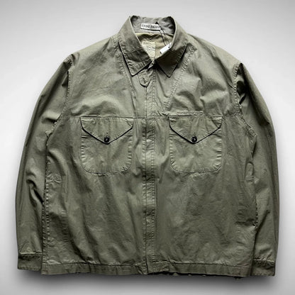 Stone Island Waxed Cotton Overshirt (SS2000)