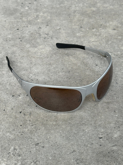 Vintage 2000s Wraparound Shield Sunglasses