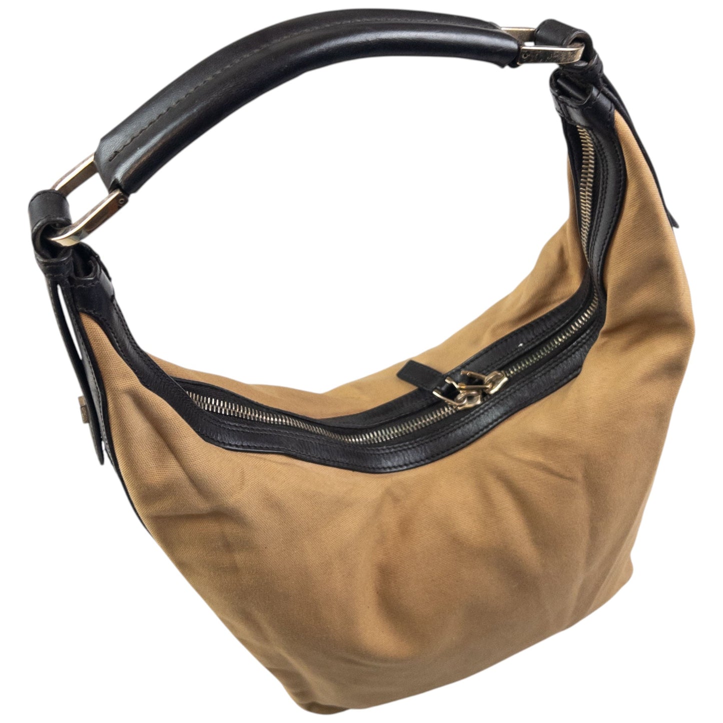 Vintage Gucci Stripe Hobo Shoulder Bag