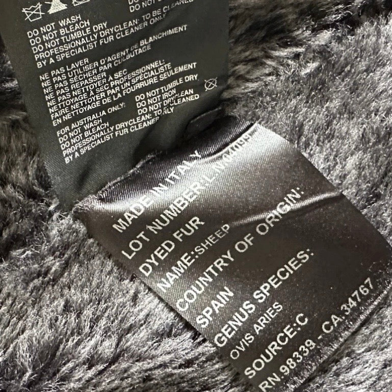 Prada Milano AW03 Shearling Sheepskin Leather Full Length Coat - M | Default Title, Brown