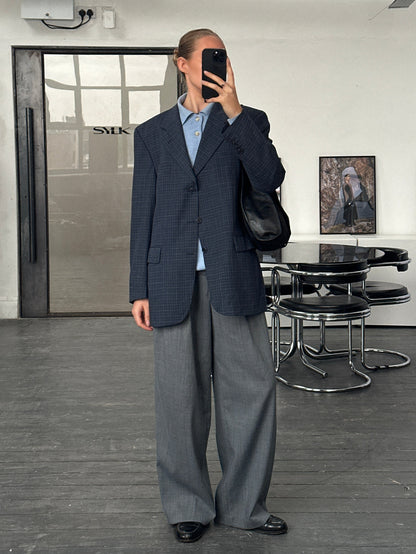 Roy Robson x Loro Piana 2000s “Twister” Super 110’s Wool Single Breasted Blazer - 42/L