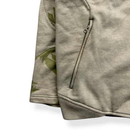 2000's Nike Air Max Full Zip Face Mask Hoodie (M) | Default Title, Green