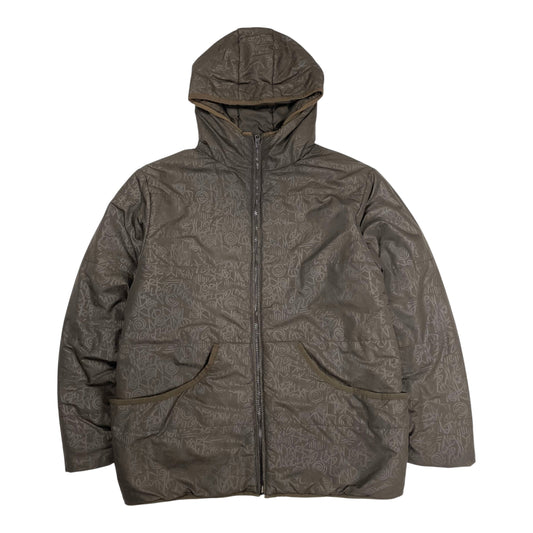 Vintage Stussy Puffer, Size Medium | O/S, Brown