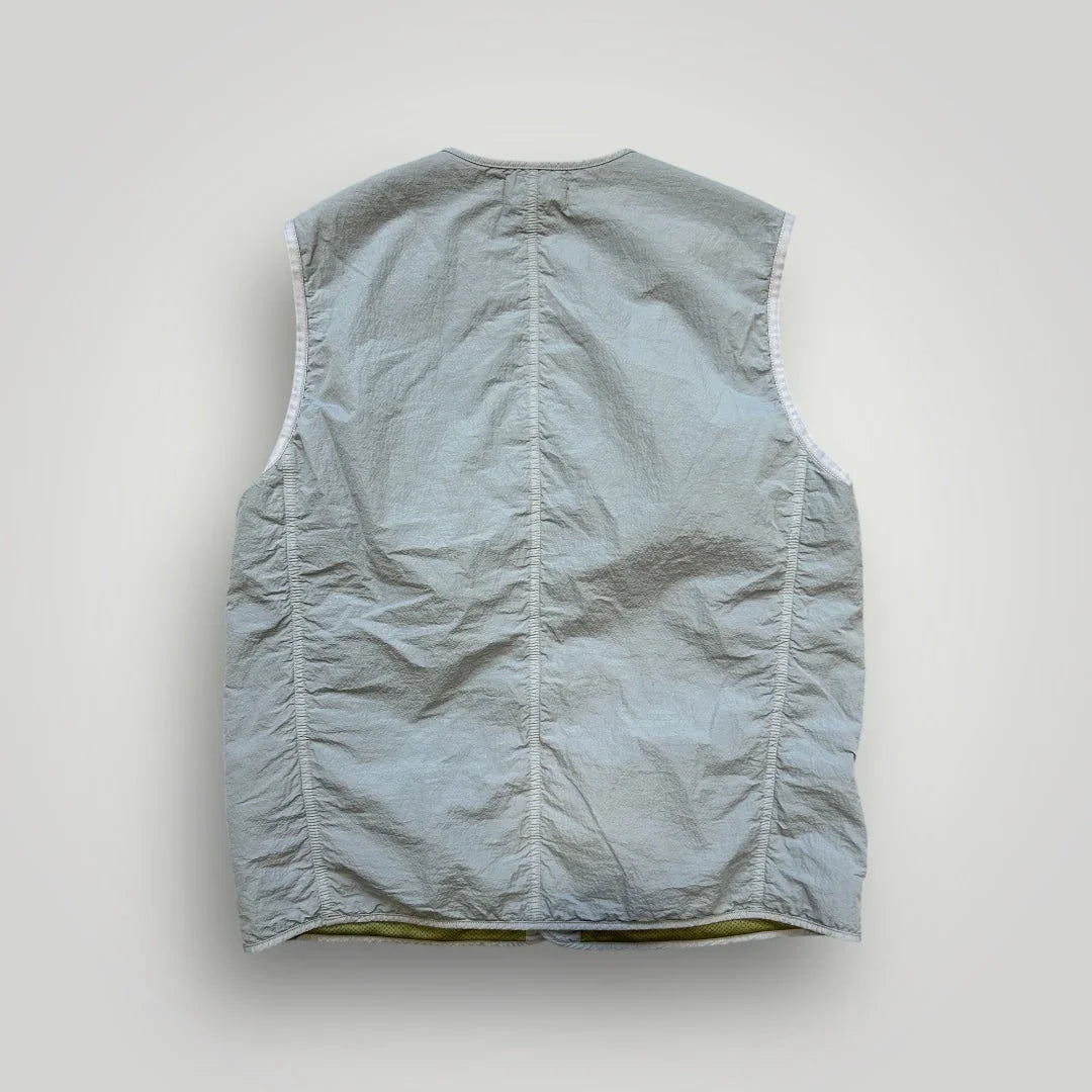 Stone Island S.I.PA/PL Seersucker-TC Waistcoat Gilet L