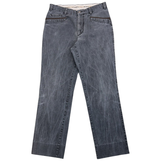 Vintage 2000s Burberry Trousers Size W32 | W32, Grey
