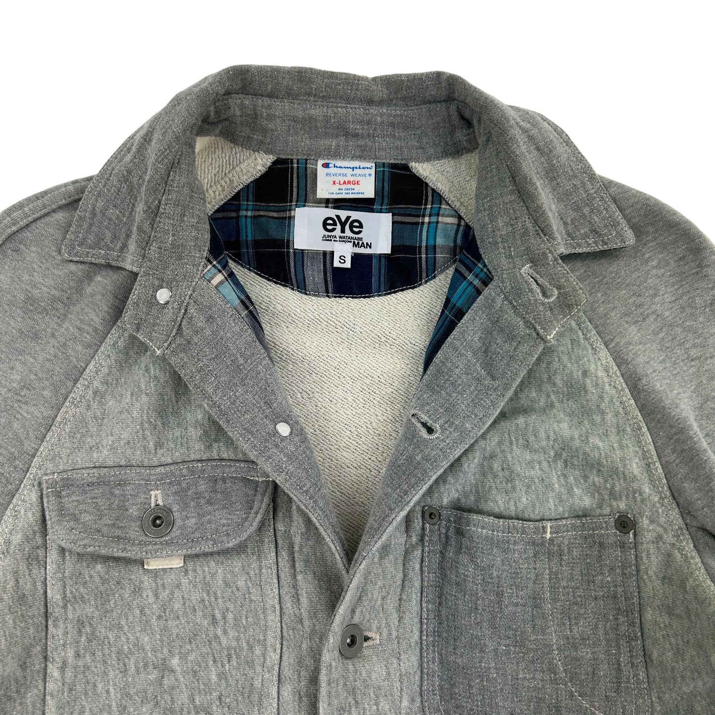 Vintage Junya Watanabe X Champion Jersey Jacket Size S