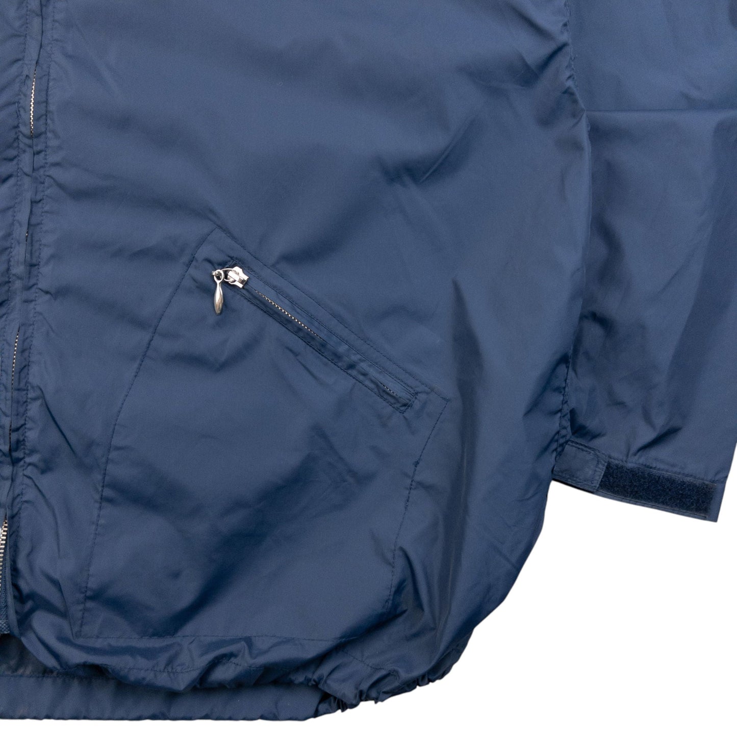 Vintage 90s Katharine Hamnett Zip Up Jacket Size L | Large, Navy