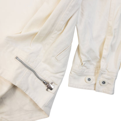 Vintage 80s Issey Miyake MEN Button Up Jacket | Large, Cream