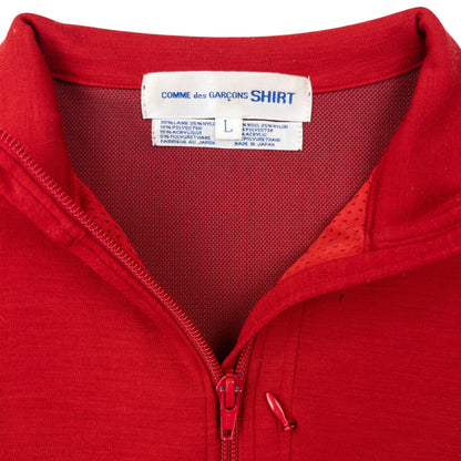 Vintage Comme Des Garçons SHIRT Lightweight Jacket Size S | Small, Red