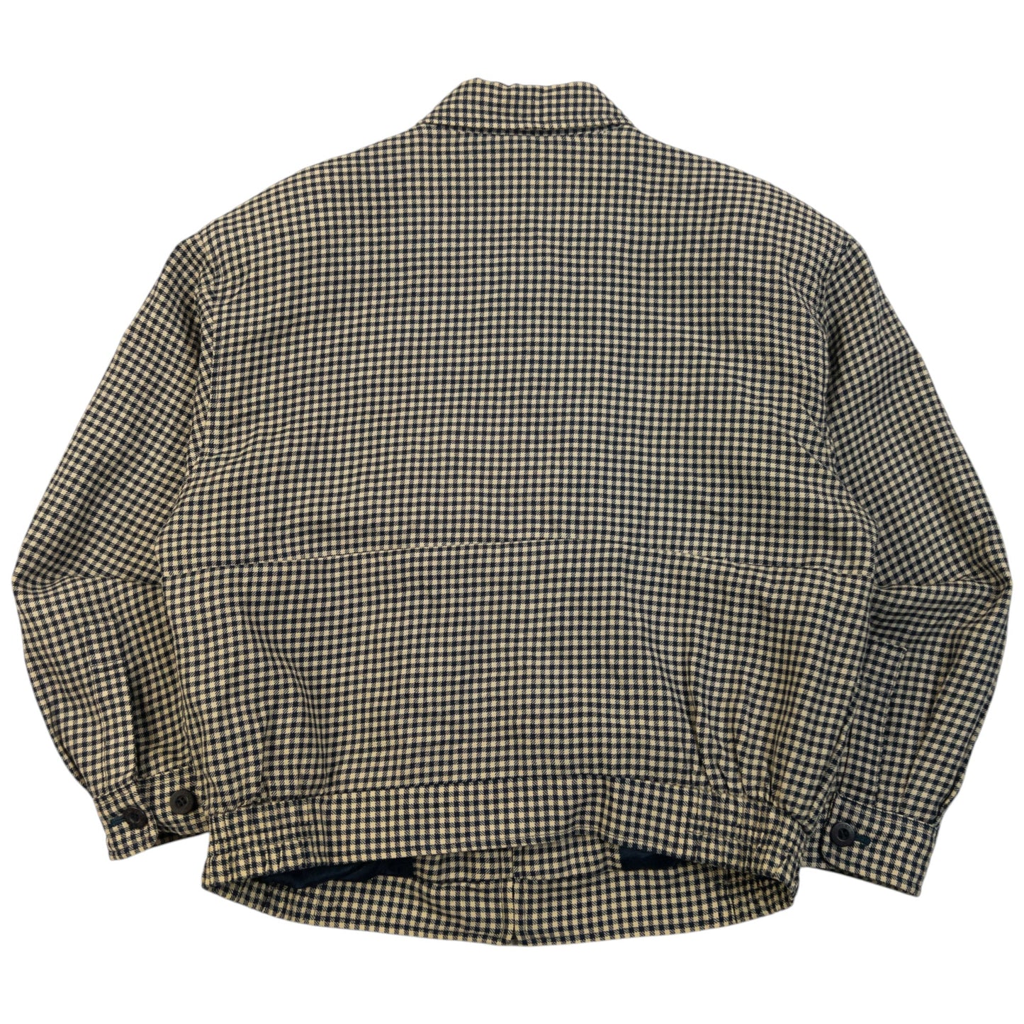 Vintage 90s YSL Yves Saint Laurent Checkered Harrington Jacket Size XS | XS, Multicoloured
