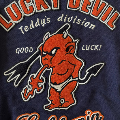 Tedman's 'Lucky Devil' Varsity Jacket - L