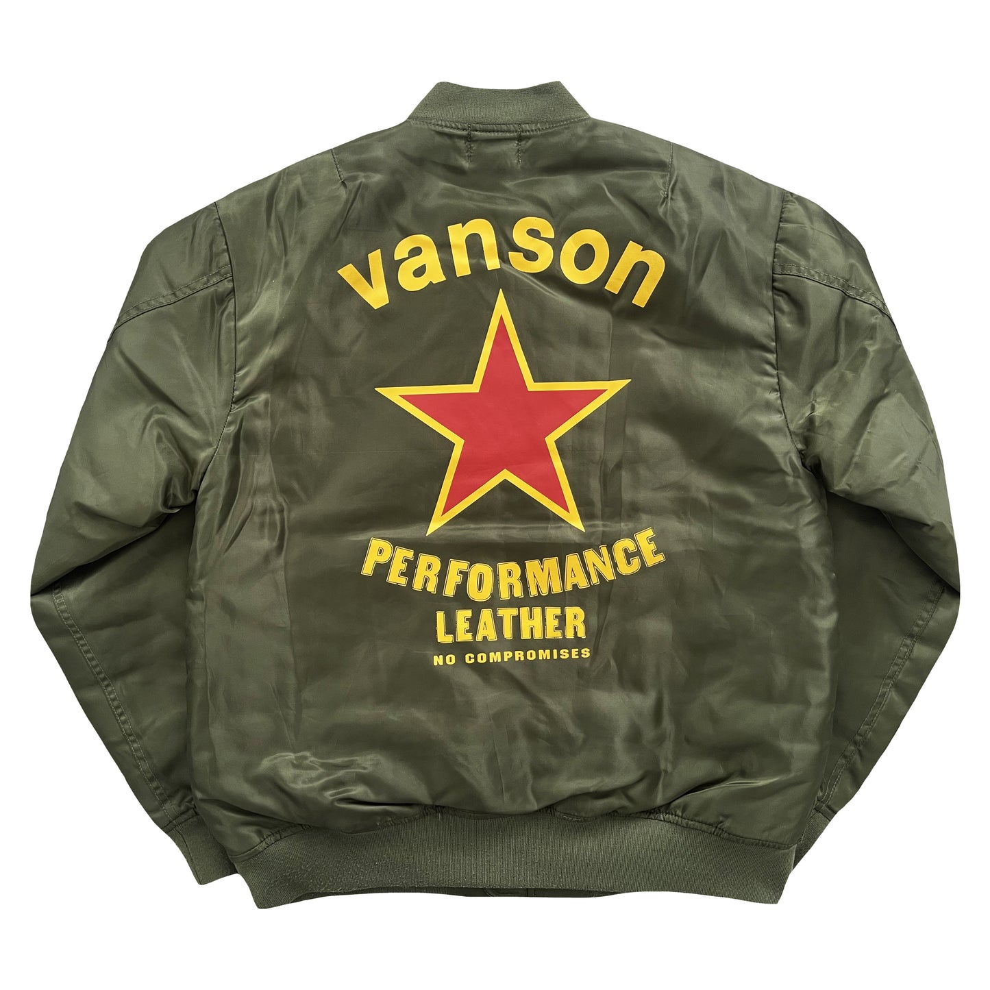 Vanson Leathers Bomber Jacket - M