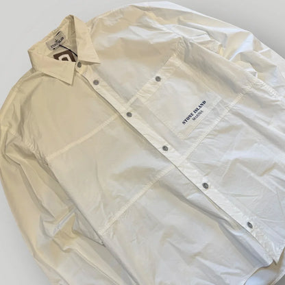 Stone Island Marina Cotton Canvas Shirt XL BNWT