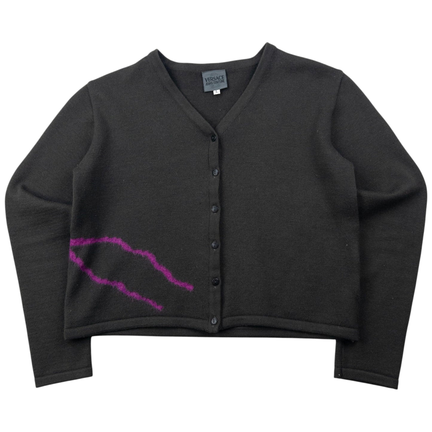Vintage 2000s Versace Jeans Couture Cardigan Womens Size L
