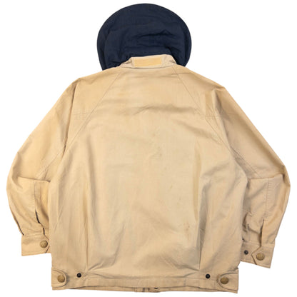Vintage 90s Burberry Zip Up Jacket Size XS | XS, Beige