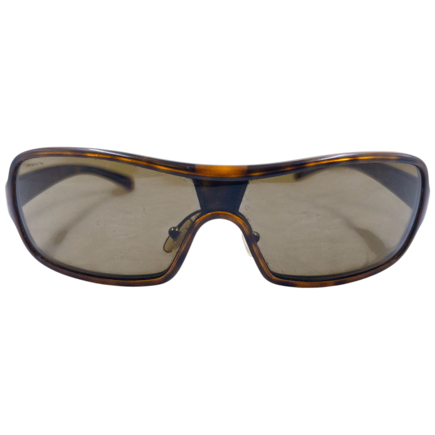 Vintage 2000s Prada Tortoise Shell Sunglasses | O/S, Brown