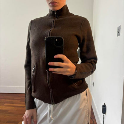 2000s Armani Track Top | Brown, Brown