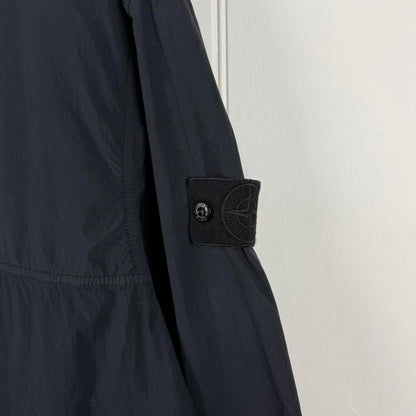 Stone Island Ghost Piece Nylon Smerrigliato Hooded Jacket (XL) | Extra Large, Tan