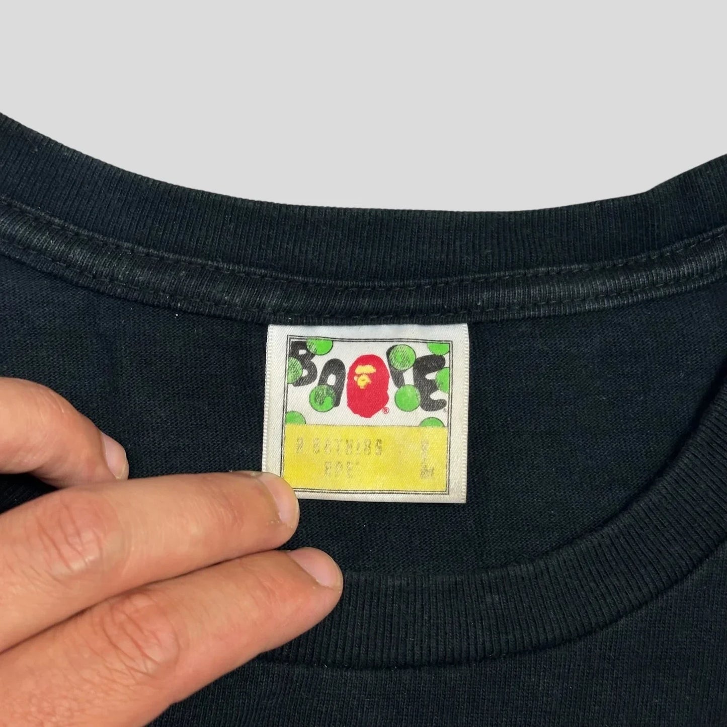 BAPE College Logo Spellout T-shirt - L