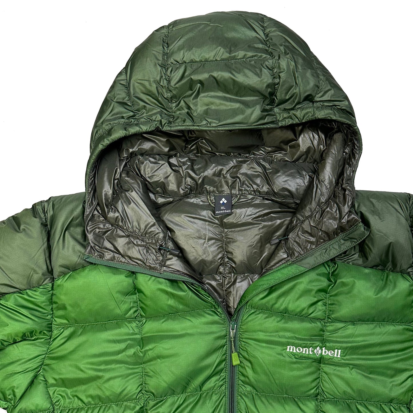 Montbell Superior Down Parka Puffer Jacket In Green ( XL )
