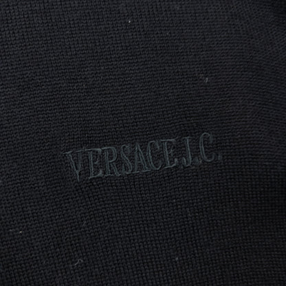 Vintage 2000s Versace Jeans Couture Wool Jumper SIze M | Medium, Black